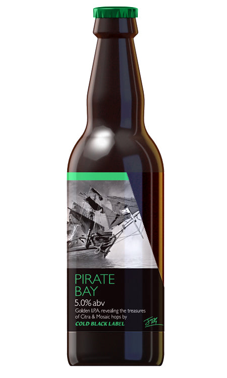 Pirate Bay, 5.0% ABV, Case of 12x 500ml bottles