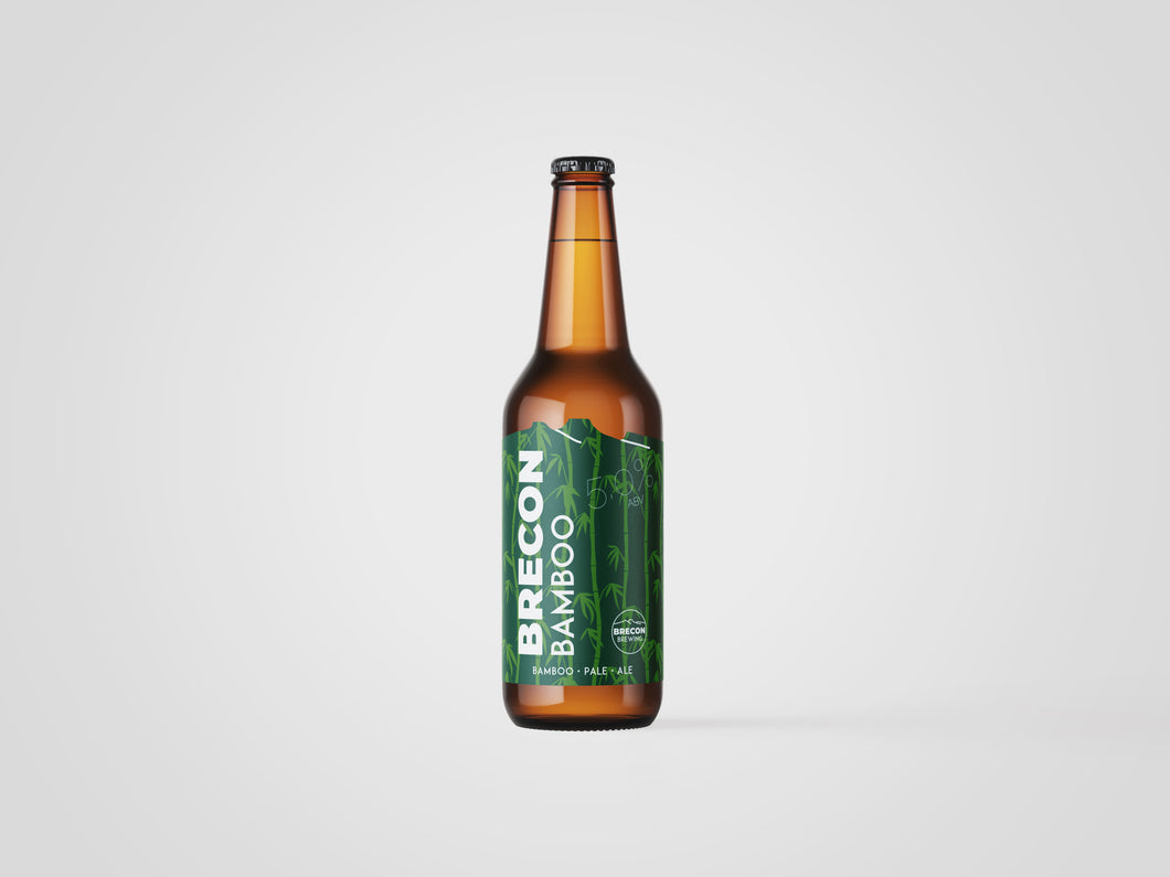 Brecon Bamboo, 5.0% ABV, Case of 12x 500ml bottles