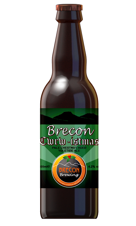 Brecon Cwrw-istmas, 4.2% ABV, Case of 12x 500ml bottles
