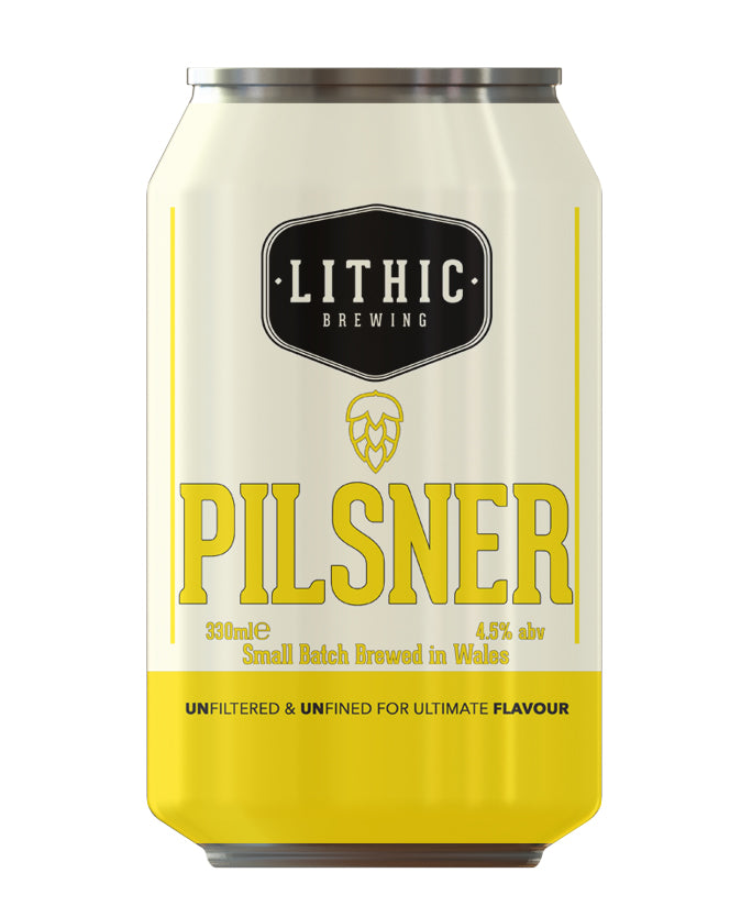 Pilsner, 4.5% ABV, various 330ml can case sizes available